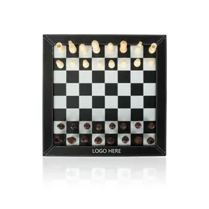 Classics Broadway 5-in-1 Chess And Backgammon Combo Board Game Set