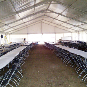 COSCO de aluminio al aire libre de 500 persona Hall gran tienda de 18 m tienda con silla y Mesa - Product Image 1