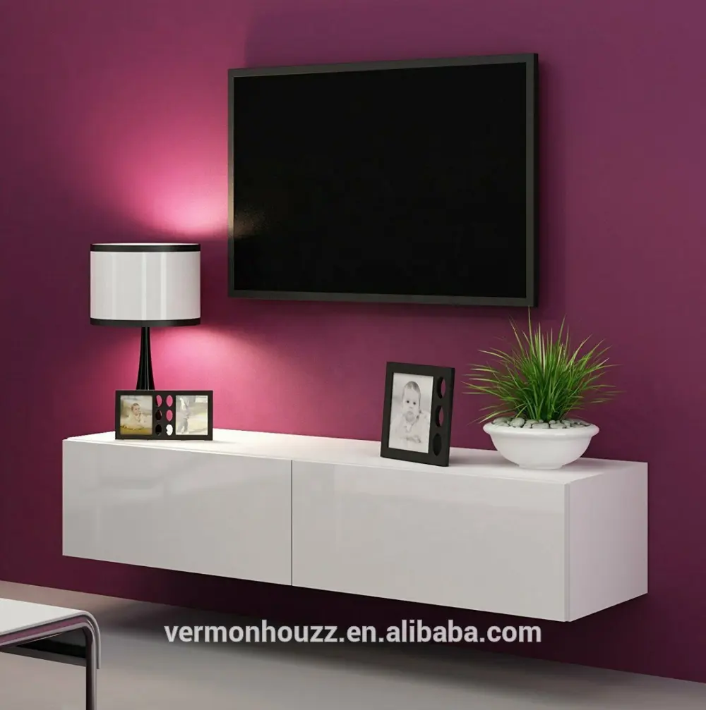 Vermonhouzz i forma de tv gabinete hotel parede pendurado móveis resistente à água