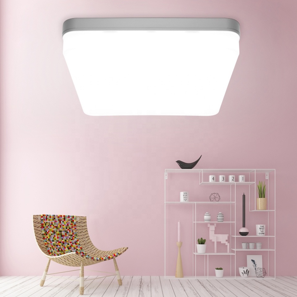 Super Brightness Hot Sale Dlim Round Square Led Panel Light Fashion Ceiling Lamp For Decoration Home Lighting