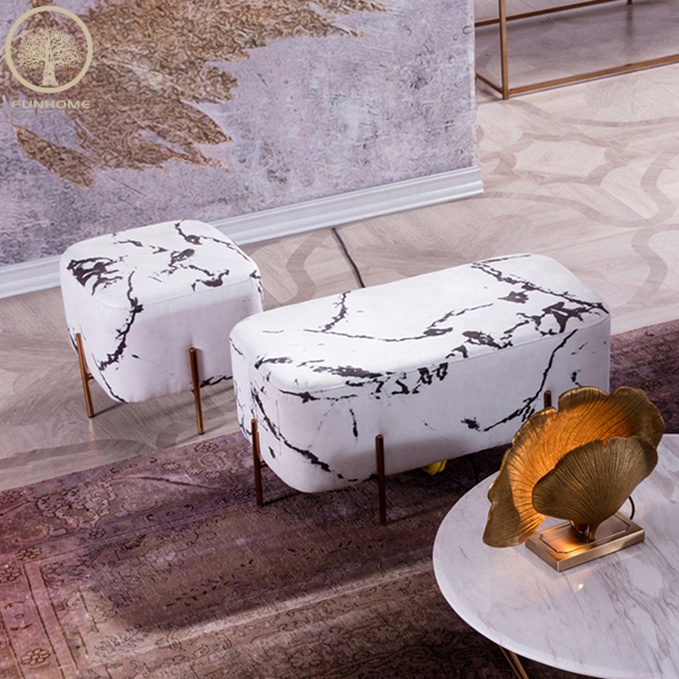 Venta al por mayor otomano mueble tela-Compre online los mejores