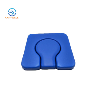 Coussin de siège de toilette confortable en vinyle rembourré avec housse - Product Image 1