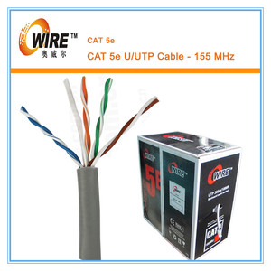 Precio por metro oferta <span class=keywords><strong>Ce24</strong></span> Awg Cca 0,35mm cobre Utp Cat5E Cable - Product Image 5