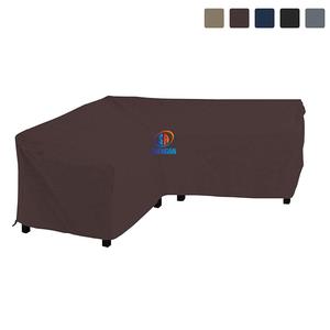 <span class=keywords><strong>Housse</strong></span> de canapé en forme de L en polyester imperméable résistant aux UV et aux intempéries 100% <span class=keywords><strong>pour</strong></span> intérieur/extérieur - Product Image 6