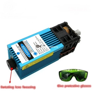 Piezas de máquina de grabado láser, módulo de corte láser para grabar en acero inoxidable, <span class=keywords><strong>5500MW</strong></span>, 5,5 W, 450nm - Product Image 2