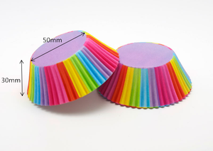 40gsm papel hermoso <span class=keywords><strong>de</strong></span> <span class=keywords><strong>la</strong></span> categoría alimenticia hornear <span class=keywords><strong>taza</strong></span> Arco Iris caja <span class=keywords><strong>de</strong></span> <span class=keywords><strong>la</strong></span> Magdalena - Product Image 2