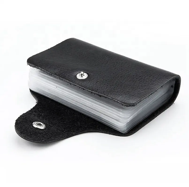 FY tij PU Leer Functie 24 Bits Card Case Visitekaarthouder Mannen Vrouwen Credit Paspoort Zak ID Passport Card portemonnee