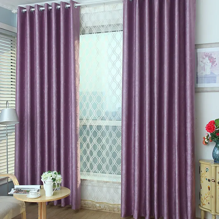 used hotel drapes living room ready made velvet curtain