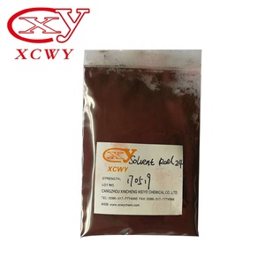 Apparence brun rouge poudre application estampage à chaud feuille à colorier haute efficacité solvant rouge 24 - Product Image 4