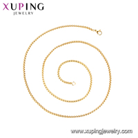 Collier à chaîne en acier inoxydable or 24k, bijoux de dubaï, de haute qualité, tendance
