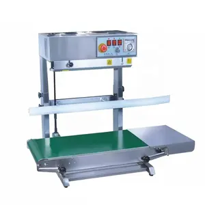 Heavy Duty FR-5525 sigillatrice a nastro continuo verticale Film plastico Big Stand Pouch Rice Bag Sealing Machine