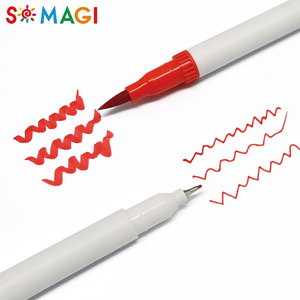 Top vente 36 couleurs <span class=keywords><strong>double</strong></span> marqueur à pointe feutre fin couleur pen set 0.38mm pour dessin - Product Image 1