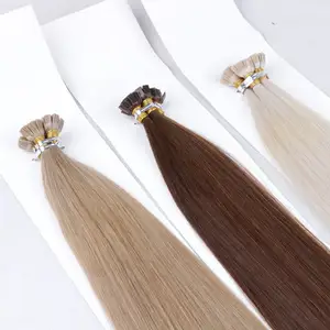 100% häutchen remy menschenhaar keratin russische 1g stick u flat pre guled micro bonding doppel gezogen mini tiny spitze haar extensions