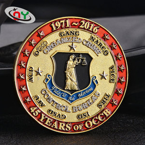 Fábrica de alta calidad de doble cara de Ángel <span class=keywords><strong>la</strong></span> moneda de esmalte de metal de encargo barato recuerdo monedas de oro - Product Image 5