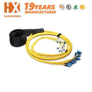 Hanxin 19 años cables de comunicación dual 0,9mm simplex 1 m 2 m <span class=keywords><strong>3</strong></span> m 5 m sc lc mpo plan de Mediano Plazo apc flexible de parche - Product Image 6