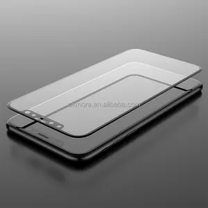 Alta calidad 3D pantalla completa de 4D Protector de pantalla de vidrio templado para iPhone 8