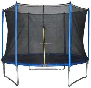 Goedkope Grote Ronde Trampoline met Vangnet pass CE certificaat hot op verkoop