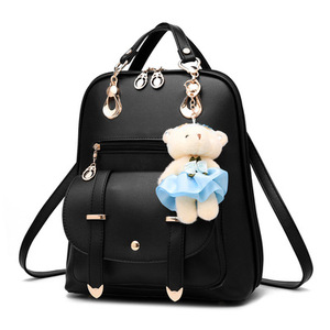 <span class=keywords><strong>Sac</strong></span> <span class=keywords><strong>à</strong></span> <span class=keywords><strong>dos</strong></span> de voyage pour femmes en <span class=keywords><strong>cuir</strong></span> PU personnalisé de grande capacité, vente en gros, nouveau - Product Image 4