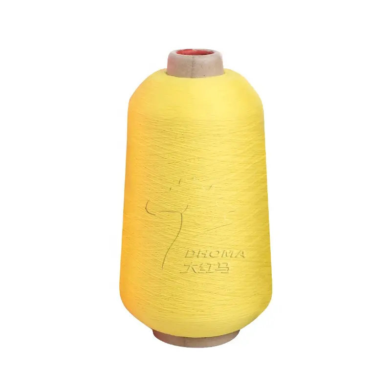 Dye Nylon Yarn 100D / 2 nylon covering stitch yarn high colorfastness nylon 6 yarn for sewing