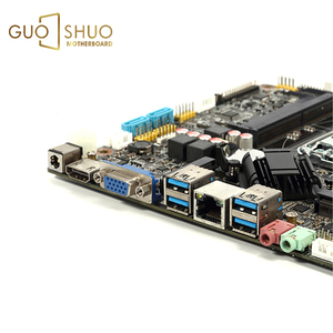 Alta calidad 2018 nuevo fabricante <span class=keywords><strong>de</strong></span> la marca <span class=keywords><strong>de</strong></span> escritorio Intel Socket Lga1151 <span class=keywords><strong>Ddr4</strong></span> H110 Pc placa base - Product Image 3