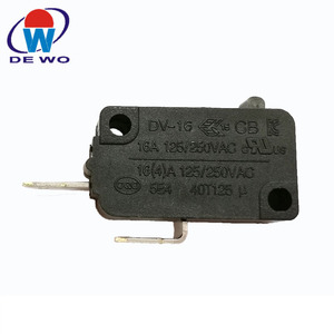 Dewo Chất lượng cao Micro chuyển đổi 16A 250V 2pins nhanh chóng kết nối thiết bị đầu cuối giới hạn chuyển đổi cho lò vi sóng - Product Image 1