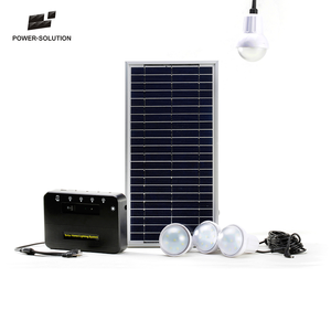 Panneau solaire <span class=keywords><strong>batterie</strong></span> au lithium 5200 mah système d'énergie solaire pour l'éclairage <span class=keywords><strong>domestique</strong></span> avec 4 pcs 2 w durable LED ampoules - Product Image 1