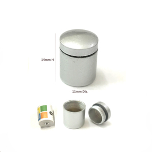 11*14mm al aire libre geocache de aluminio negro nano caché - Product Image 5