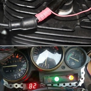 LCD RPM tacómetro medidor indicador para CB CBR GSXR YZF Motor de carreras de taquicardia ventricular hora metro - Product Image 6