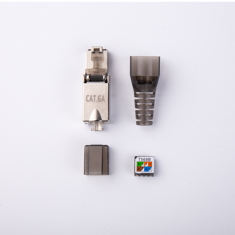 Высокое качество Новый дизайн shieldedglodplated FTP cat5e cat6 cat7 RJ45 соединительные кабели 8p8c модульный разъем