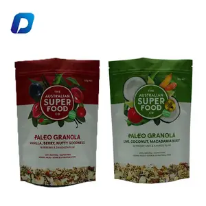 Free Samples New Custom Printing Stand Up Chia Seed Packaging Bag