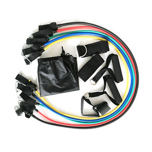 फैक्टरी गर्म 11pcs रबर लेटेक्स strech फिटनेस प्रतिरोध पाश बैंड सेट शरीर फिटनेस व्यायाम ट्यूब - Product Image 4