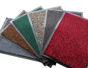 TaiFo chinese Non woven felt surface PVC backing antislip runner carpet doormat