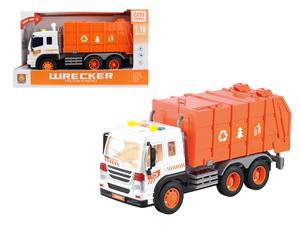 GX1110744 <span class=keywords><strong>Camion</strong></span> della <span class=keywords><strong>Spazzatura</strong></span> e della Raccolta Rifiuti in Plastica con Luci a Batteria e Musica, <span class=keywords><strong>Giocattolo</strong></span> per Bambini - Product Image 3
