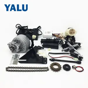 YALU 24V 450W 강력한 전기 자전거 변환 키트 MY1018 산 Ebike 모터 세트 리튬 배터리 스쿠터 자전거