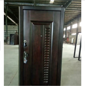 Puerta de entrada delantera de acero para Exterior, puerta de seguridad para casa, nuevo modelo barato, <span class=keywords><strong>2022</strong></span> - Product Image 4