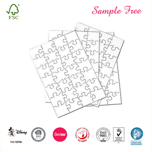 Personalizzare in bianco di sublimazione Magnetismo jigsaw puzzle - Product Image 3