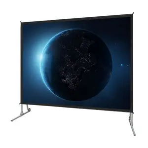 350 inch Grote Outdoor 2 m x 2 m 3 m x 3 m 300 cm Wide Factory Leverancier Projector screen Achtergrond