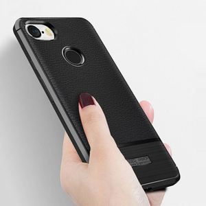 Coque de téléphone antichoc en caoutchouc TPU en Fiber de carbone pour <span class=keywords><strong>Google</strong></span> <span class=keywords><strong>Pixel</strong></span> 3 3A XL 4 <span class=keywords><strong>4A</strong></span> 5 6 7 Pro couverture arrière - Product Image 3