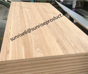 18 Mm/9 Mm/3 Mm Natuurlijke Eiken/Walnoot/Grenen Gefineerde Mdf Boards Panelen