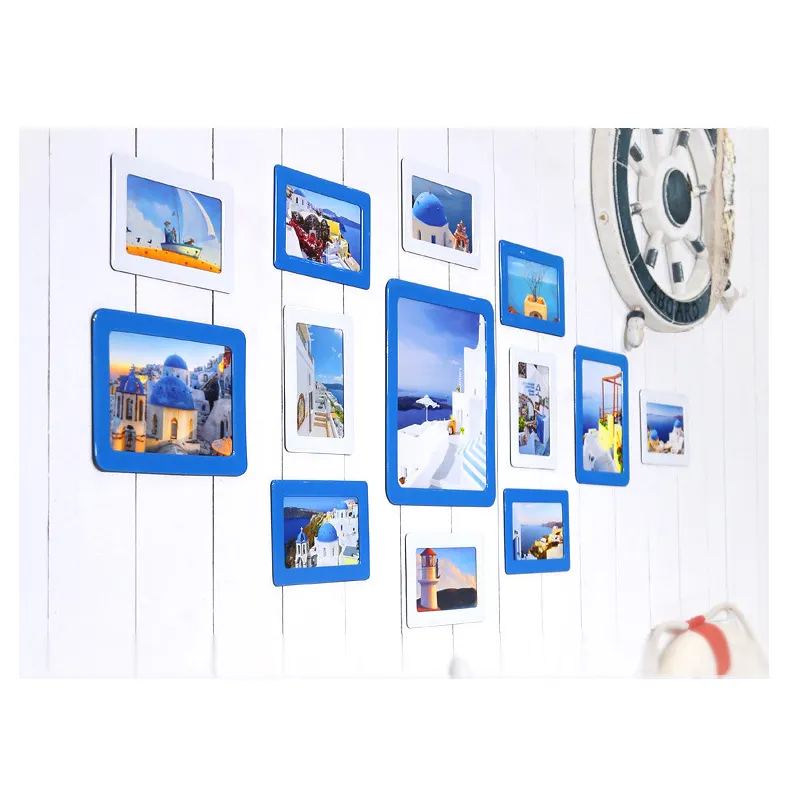 Magnetic Photo Picture Frames 6 X 8" for Home Decoration for Picture Frames for Refrigerator