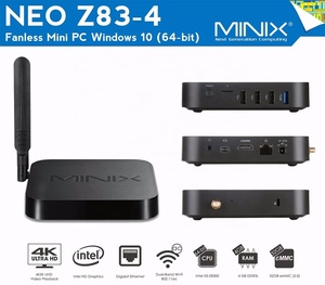 Streaming Media Player (<span class=keywords><strong>Noir</strong></span>) MINIX <span class=keywords><strong>NEO</strong></span> Z83-4 GAGNER 10 4g/32g Matel cas Z8350 4 gb/32 gb Android tv boîte - Product Image 4