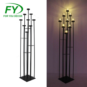 CH-31917 boda puerta decoración alto de hierro soporte de la vela - Product Image 1