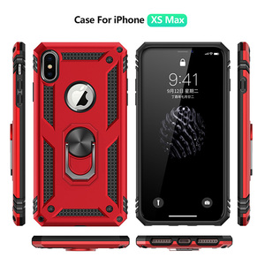 Nouveau design accessoires de téléphone <span class=keywords><strong>coque</strong></span> <span class=keywords><strong>incassable</strong></span> avec anneau Magnétique téléphone housse pour iPXS Max - Product Image 5