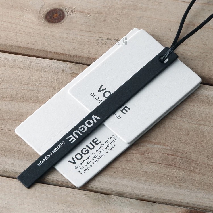 Эксклюзивная бумажная подвесная бирка с принтом для мужских джинсов