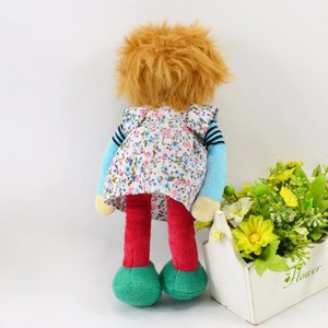 Hermosa sentada bebé juguetes muñeca de moda de <span class=keywords><strong>anime</strong></span> juguetes de peluche con vestido - Product Image 3