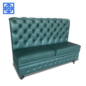 Francés personalizado KTV Karaoke <span class=keywords><strong>Bar</strong></span> muebles de cuero verde suave cómodo sofá Booth para restaurante con <span class=keywords><strong>el</strong></span> precio - Product Image 4