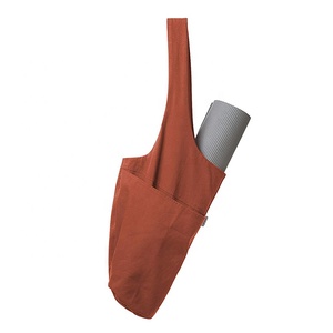 Personalizzato Vari Colori Grande di Spalla Della <span class=keywords><strong>Donna</strong></span> di Sport Palestra Yoga Mat Carry <span class=keywords><strong>Borsa</strong></span> di Tela Con Tasche - Product Image 6