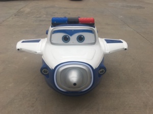 Super Wings-machine de jeu de balançoire de voiture de Paul pour enfants | Arène de jeux en plein air - Product Image 3