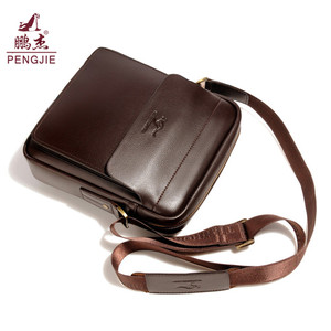 Borse a tracolla singole Casual da lavoro di moda borsa a tracolla a tracolla in pelle PU impermeabile da uomo - Product Image 4