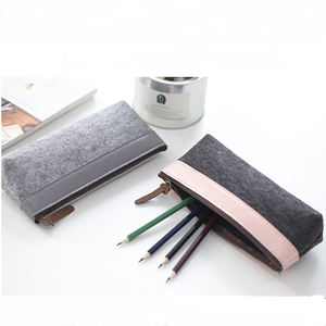 Porte-crayon en <span class=keywords><strong>feutre</strong></span> pour stylo, mini étui imperméable de papeterie - Product Image 2